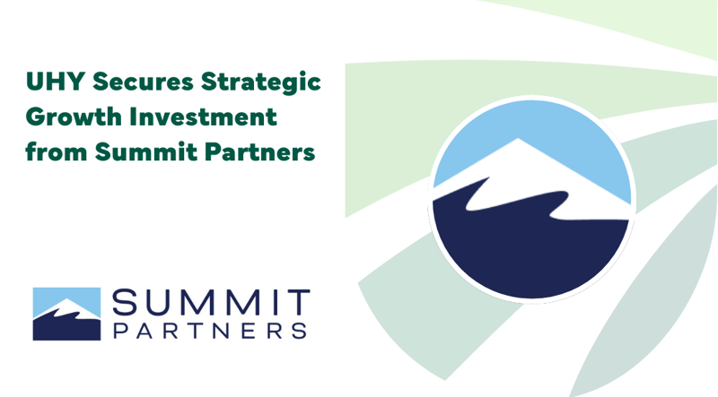 UHY Secures Strategic Growth Investment from Summit Partners