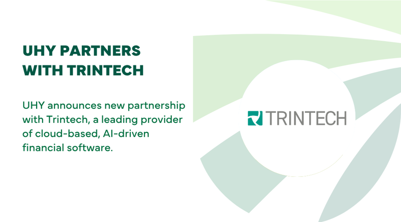 UHY Partners with Trintech to Help Clients Drive Finance Transformation