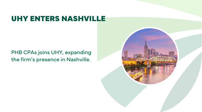 UHY Expands into Nashville