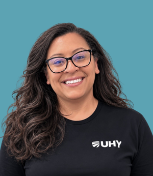 UHY Campus Headshots Black Shirt No Circle Hills