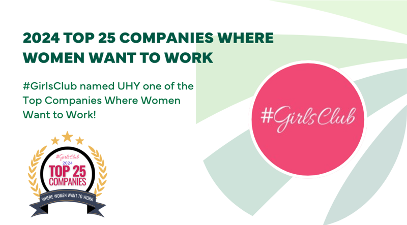 UHY Named A 2024 Top Company Where Women Want to Work