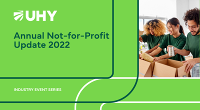 Industry Events Series Annual Not For Profit Update 2022