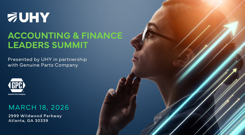 Accounting &amp; Finance Leaders Summit
