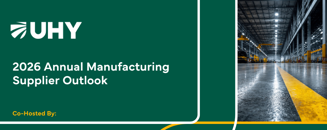 2026 Annual Manufacturing Supplier Outlook