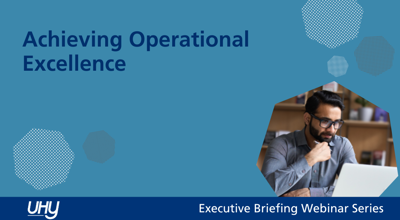 Achieving Operational Excellence