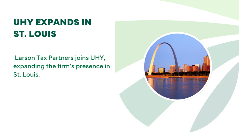 UHY Expands Tax Capabilities with Addition of Larson Tax Partners