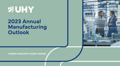 Hybrid Industry Events Series 2023 Annual Manufacturing Outlook