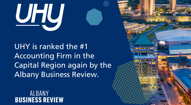 UHY Named Largest Accounting Firm in Capital Region