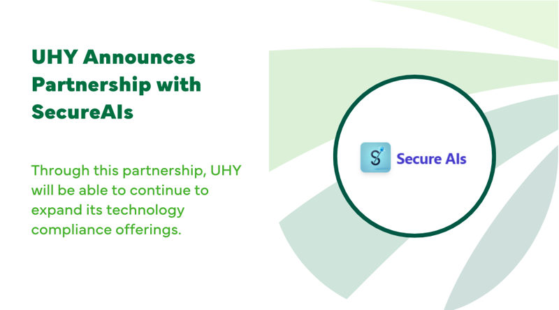UHY Announces Partnership with Secure AIs