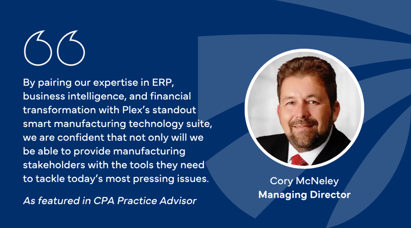 UHY Partnership with Plex by Rockwell Automation Focuses on Manufacturing Clients