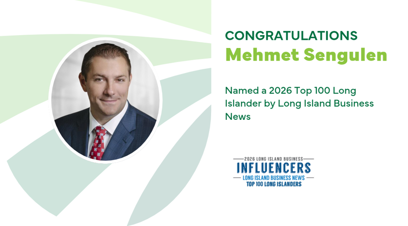 Mehmet Sengulen Named a 2026 Top Long Islander by the Long Island Business News