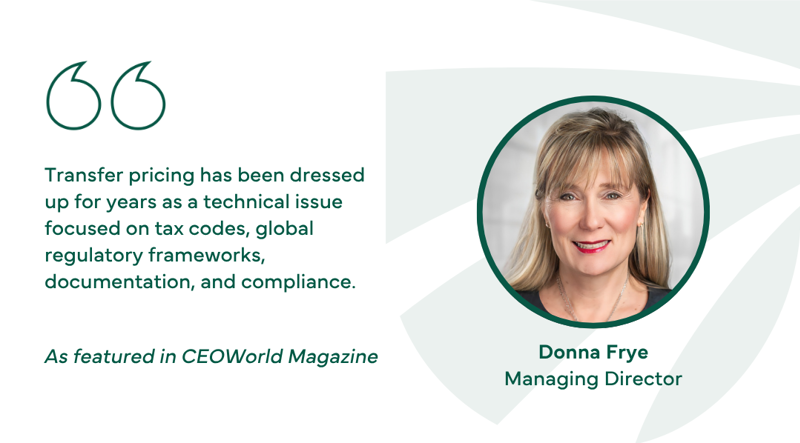 The Perfect Plan for Transfer Pricing: Why Alignment Is Greater Than Complexity