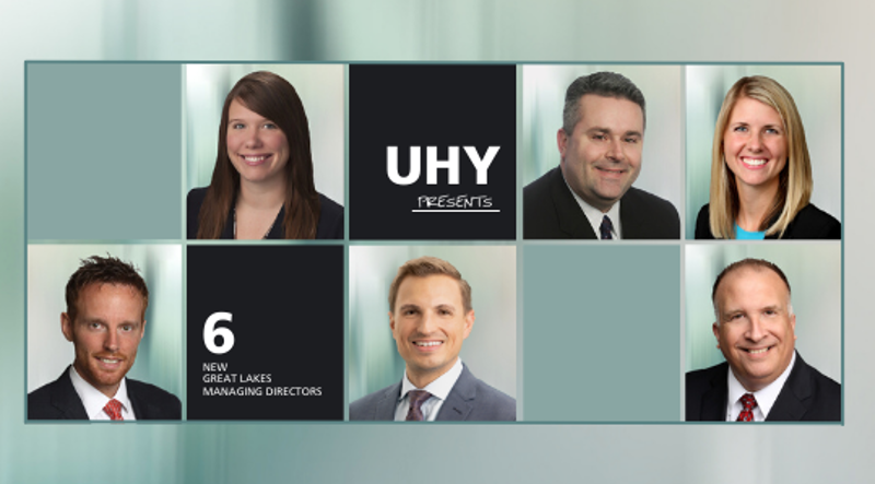 UHY Advisors Appoints Six New MD in the Great Lakes Region