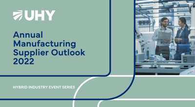 Hybrid Industry Events Series Annual Manufacturing Supplier Outlook 2022