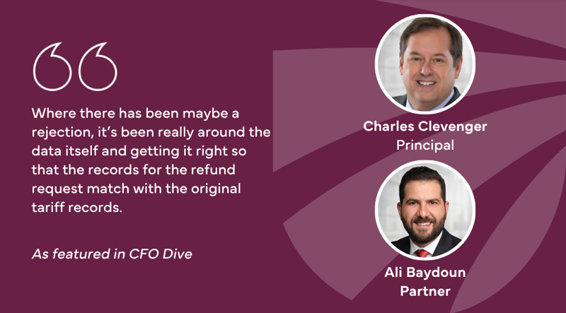 CFOs Face Tricky Tariff Refund Questions as Process Gains Steam