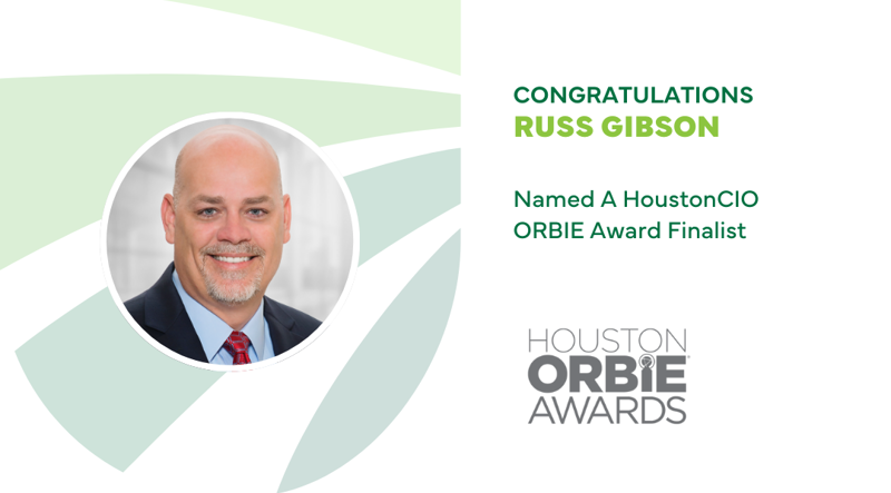 Russ Gibson Named A HoustonCIO ORBIE Award Finalist | UHY
