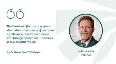 The Tax Updates Cfos Should Be Thinking About Through 2024