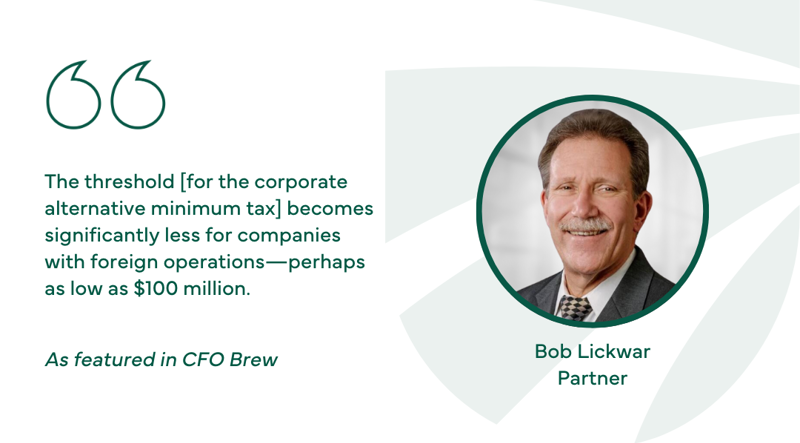 The Tax Updates CFOs Should Be Thinking About Through 2024