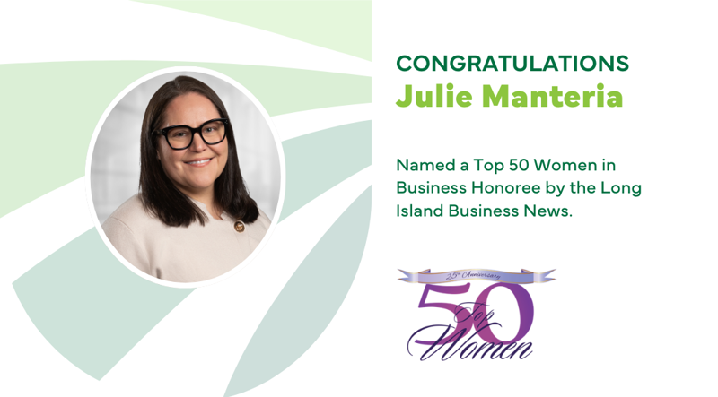 Julie Manteria Named to Top 50 Women in Business List