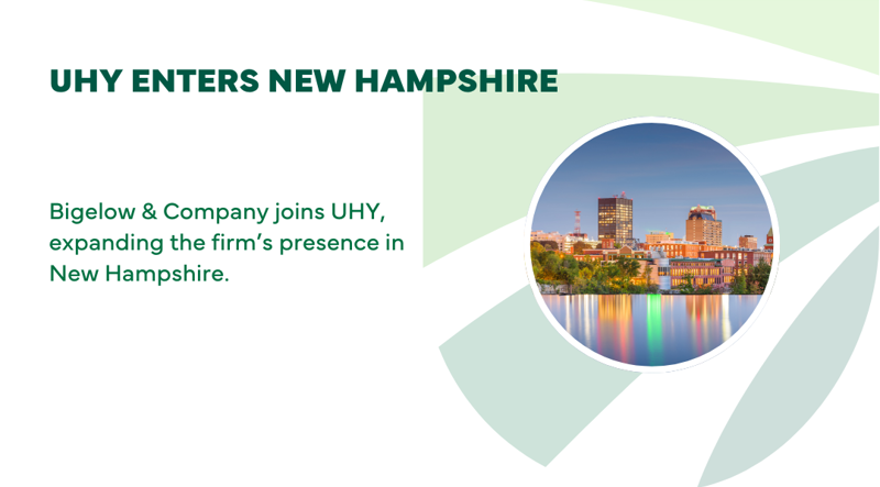 UHY LLP Enters New Hampshire Market