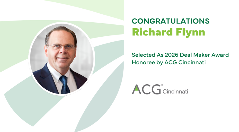 Richard Flynn Selected As 2026 Deal Maker Award Honoree by ACG Cincinnati