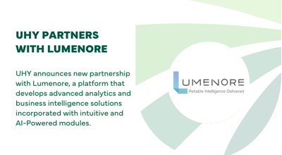 UHY Partners With Lumenore