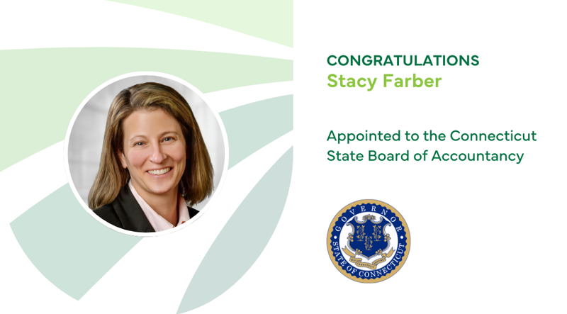 Stacy Farber Appointed to Connecticut State Board of Accountancy