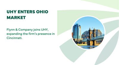 UHY LLP Enters Ohio Market