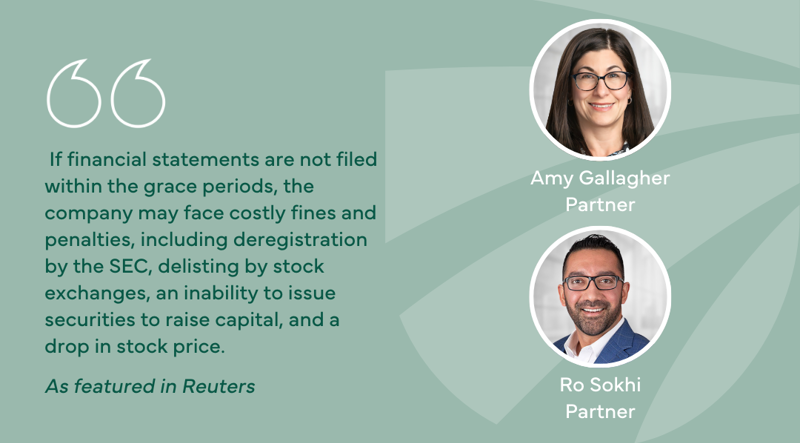 CFOs Struggle to Meet Filing Deadlines Amidst Resource Shortages and Regulatory Changes