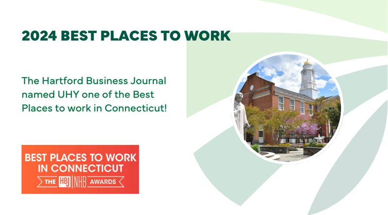 UHY Connecticut Named One of HBJ 2024 Best Places to Work