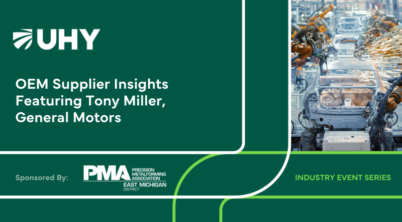 OEM Supplier Insights Featuring Tony Miller, General Motors
